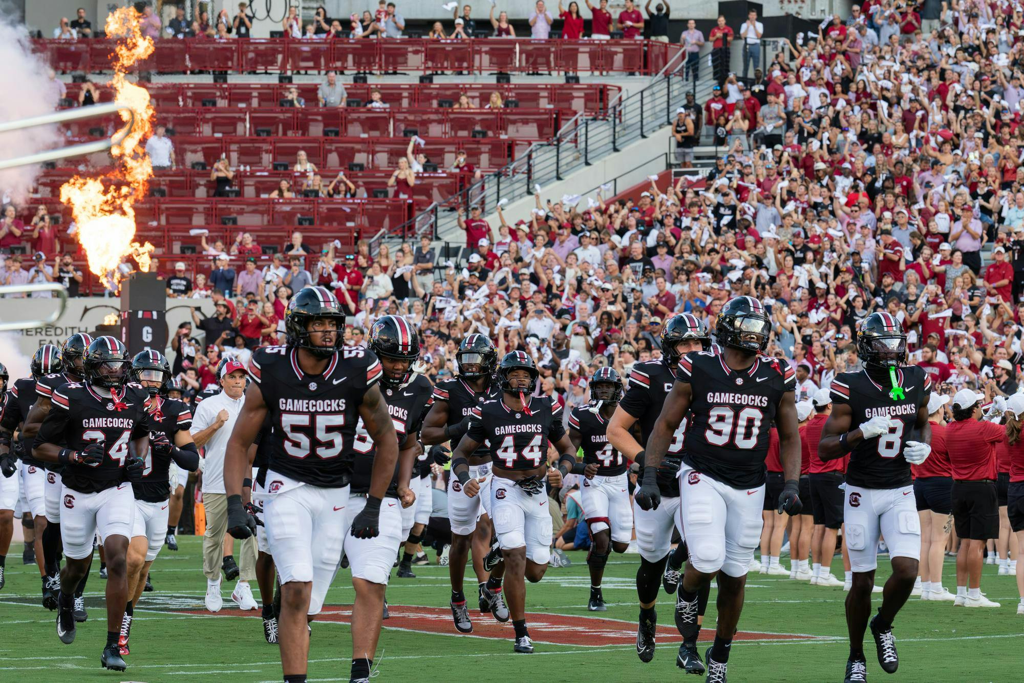 Gamecock football defeats Towson Tigers in second game of the season ...