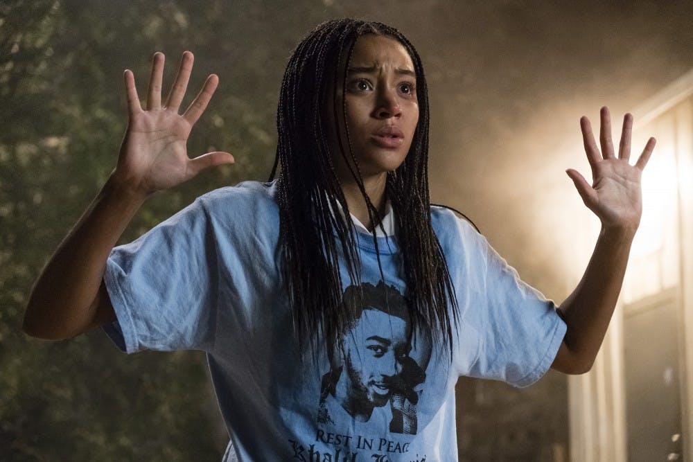 Amandla Stenberg stars in the film "The Hate U Give." (Erika Doss)