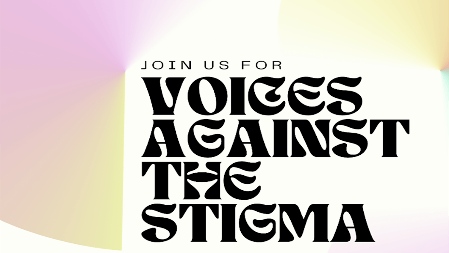Graphic for Voices Against Stigma, local artists and performers will gather to perform to attendees in the Russell House Ballroom in support of mental health activism on Nov. 11, 2022. This mental health awareness concert is free for students and community members and aims to support local mental health organizations and erase the negative stigma surrounding mental health issues.