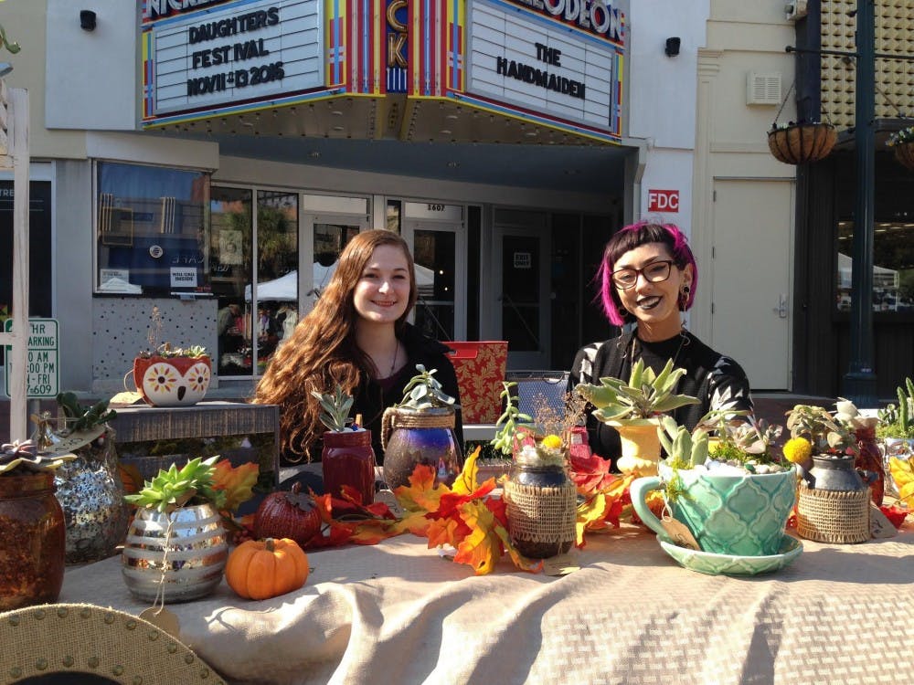<p>USC student&nbsp;Jennifer Austin and her business partner Olivia Taylor created "Gardens of Gaea," a small business that sells potted succulents and cacti.&nbsp;</p>