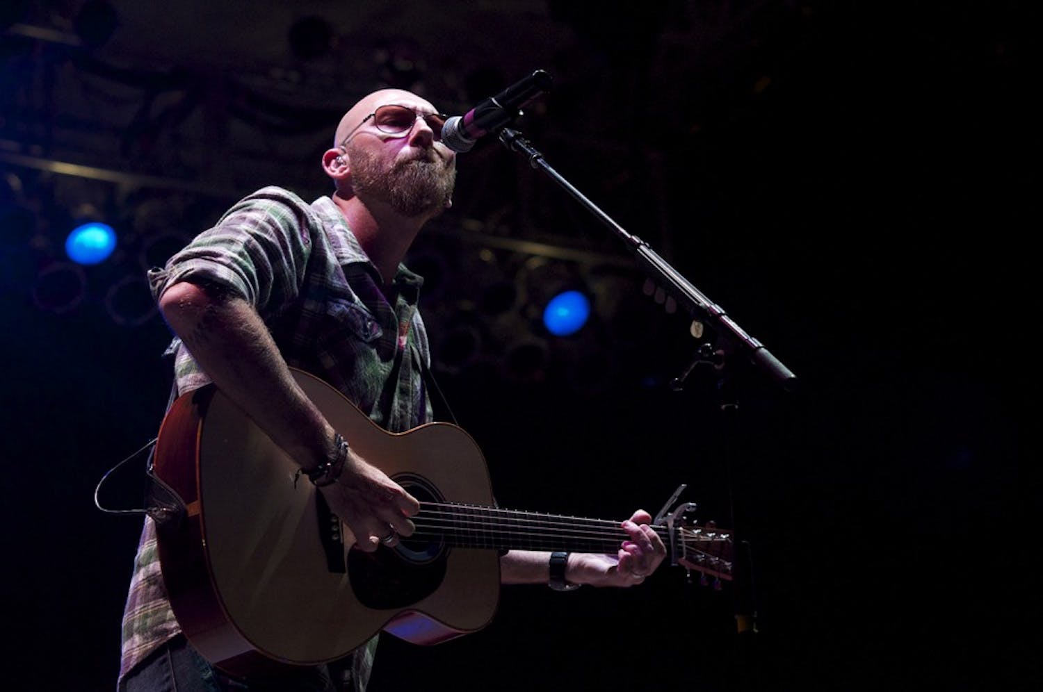 	Georgia alumnus and country singer Corey Smith performs a free show during the fair, appropriately starting the show with his song “Carolina.”