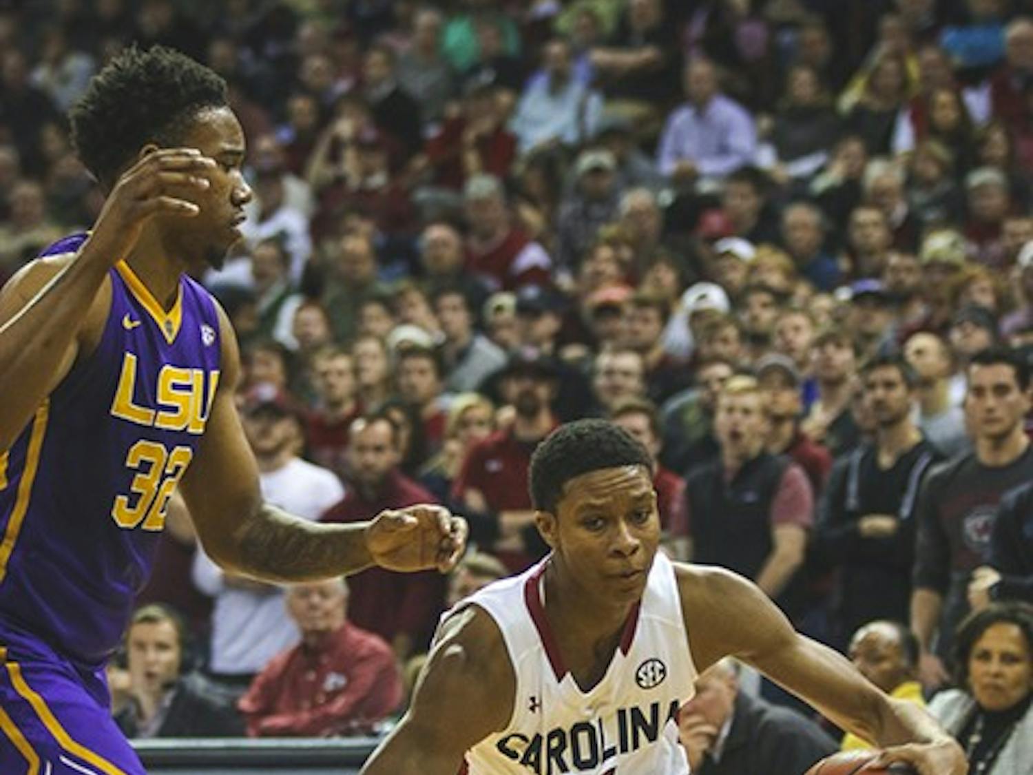 PJ Dozier elevated his game down the stretch in South Carolina's win.