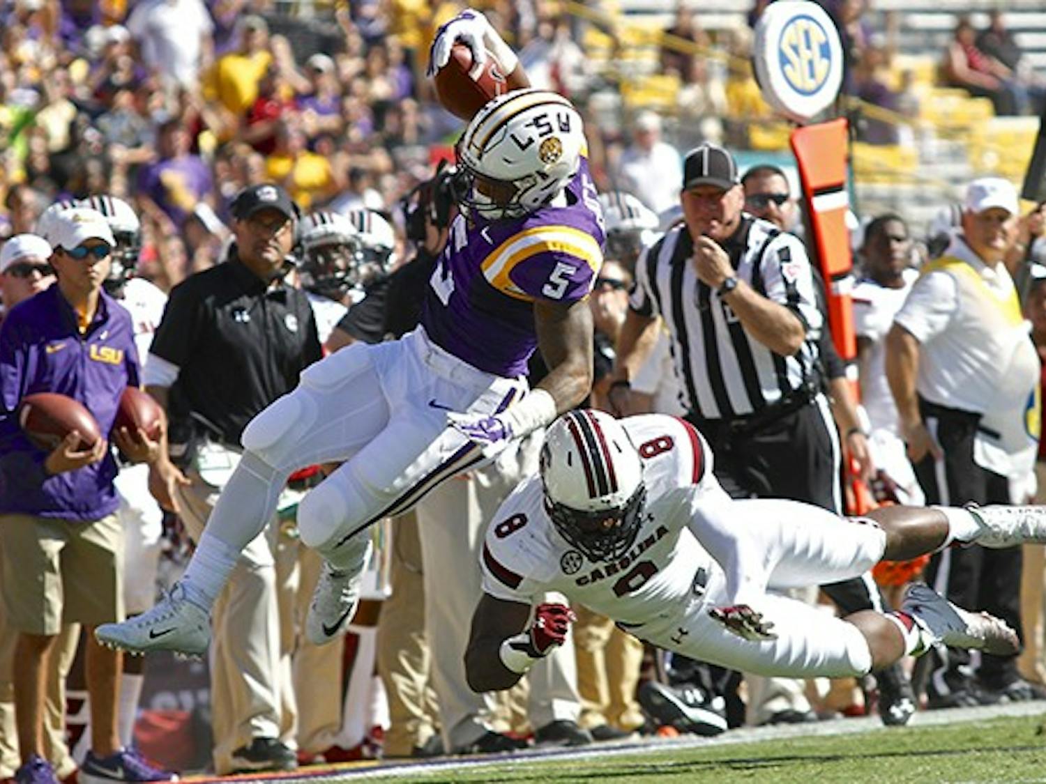 With the South Carolina floods, the USC vs LSU football game was moved to Baton Rouge. It was considered a home for the Gamecocks with a score of 45 LSU, and 24 USC. 