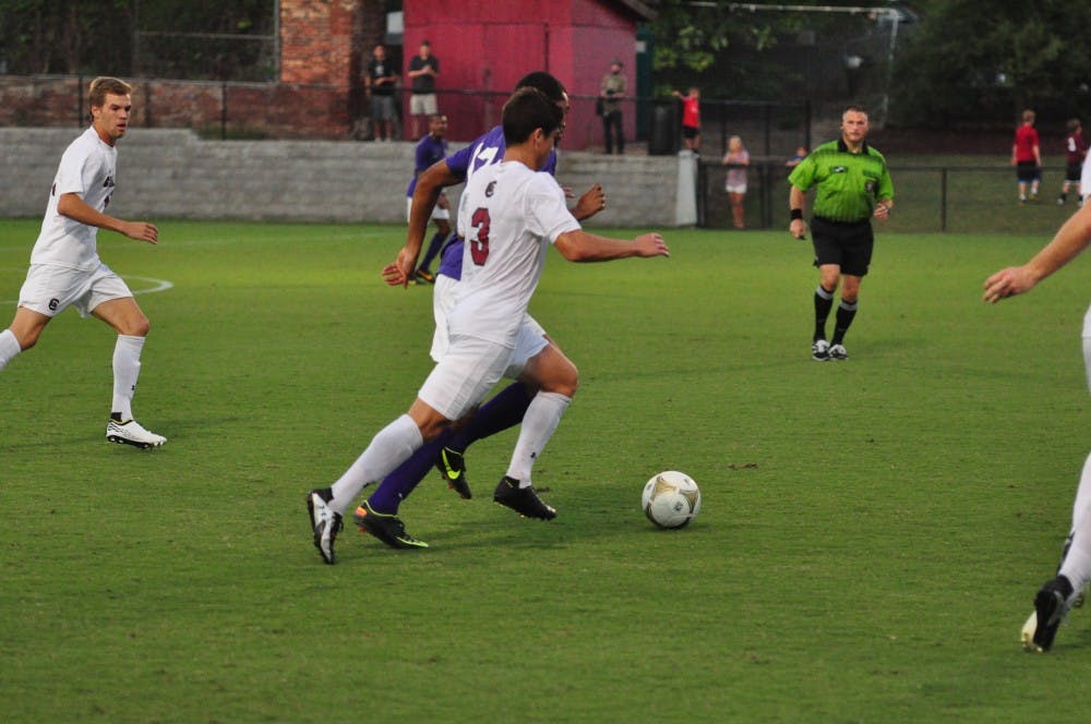 	Sophomore midfielder Ryan Arambula leads the team in shots, but has not scored