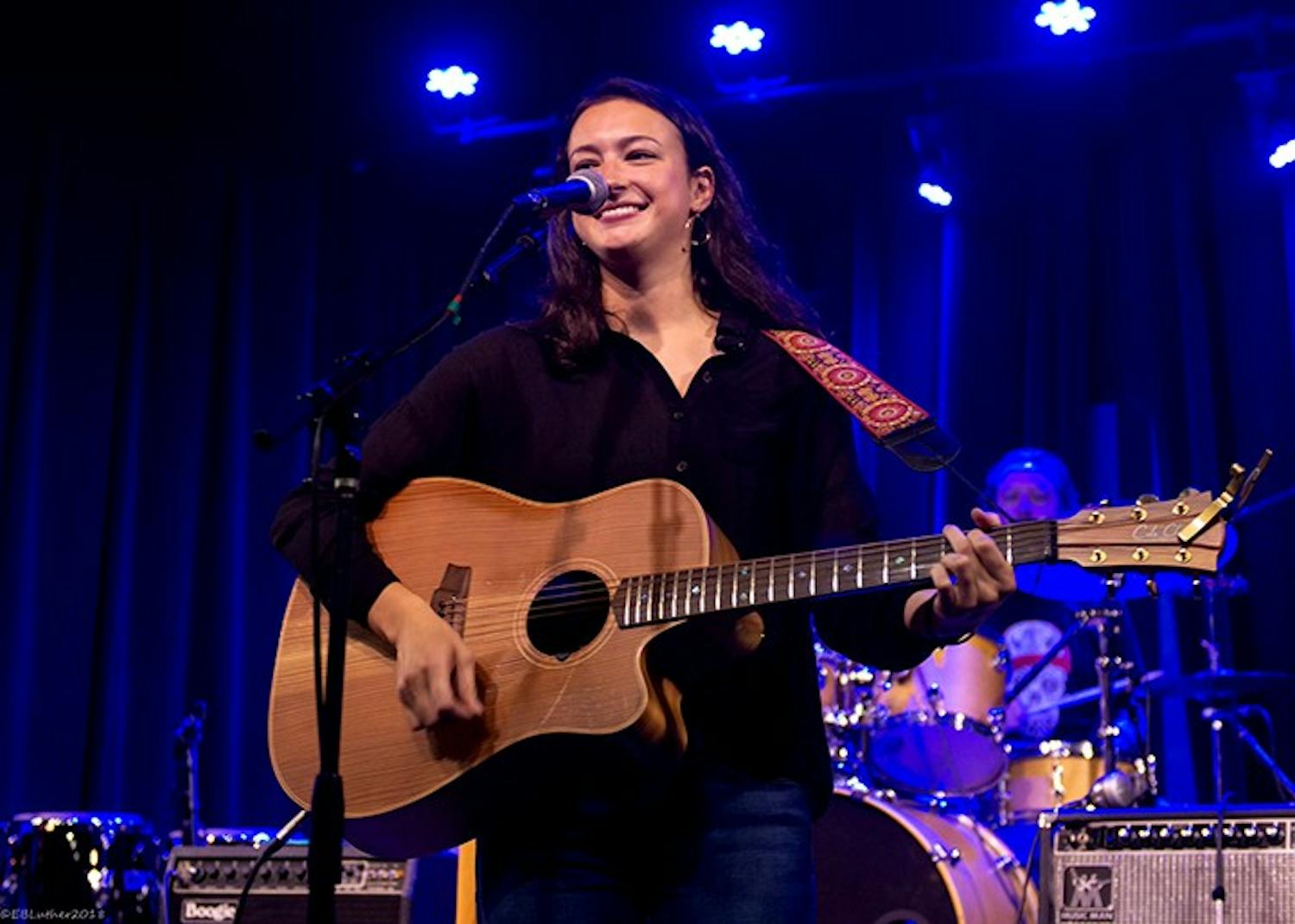 Mia Green performed in July 2018 at Isis Music Hall in Asheville, North Carolina. The songs she performed were released on her “Paper Days” album.