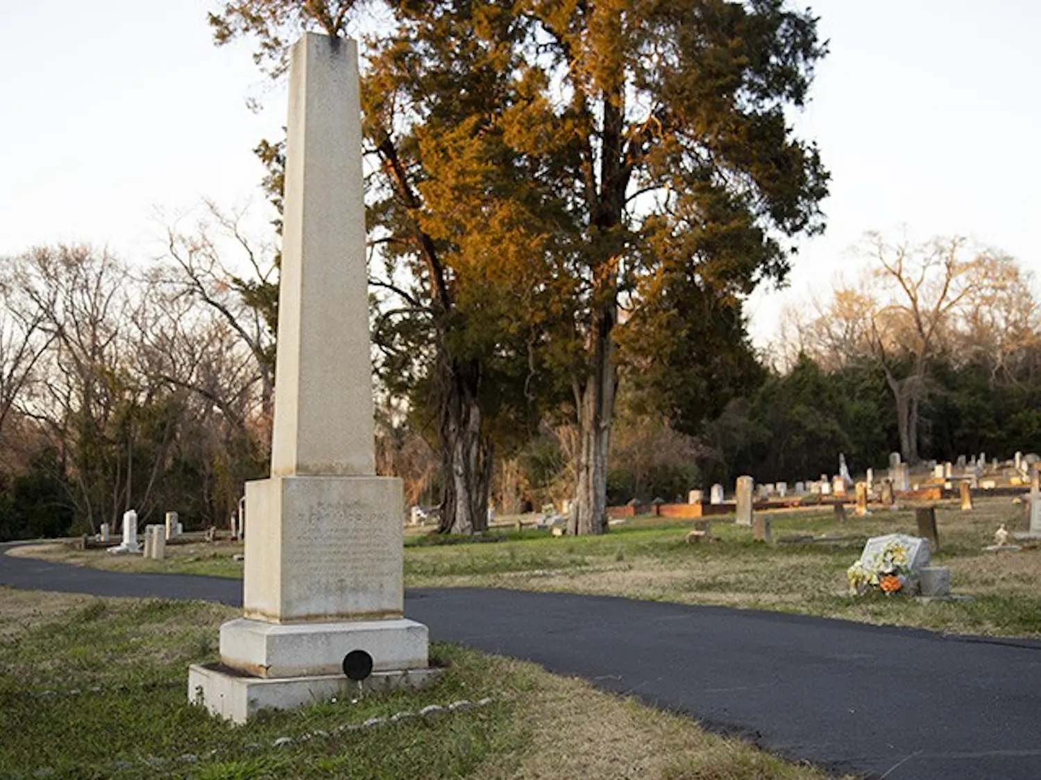 Senator Benjamin Randolph's grave located in Randolph Cemetery, which is named in his honor.