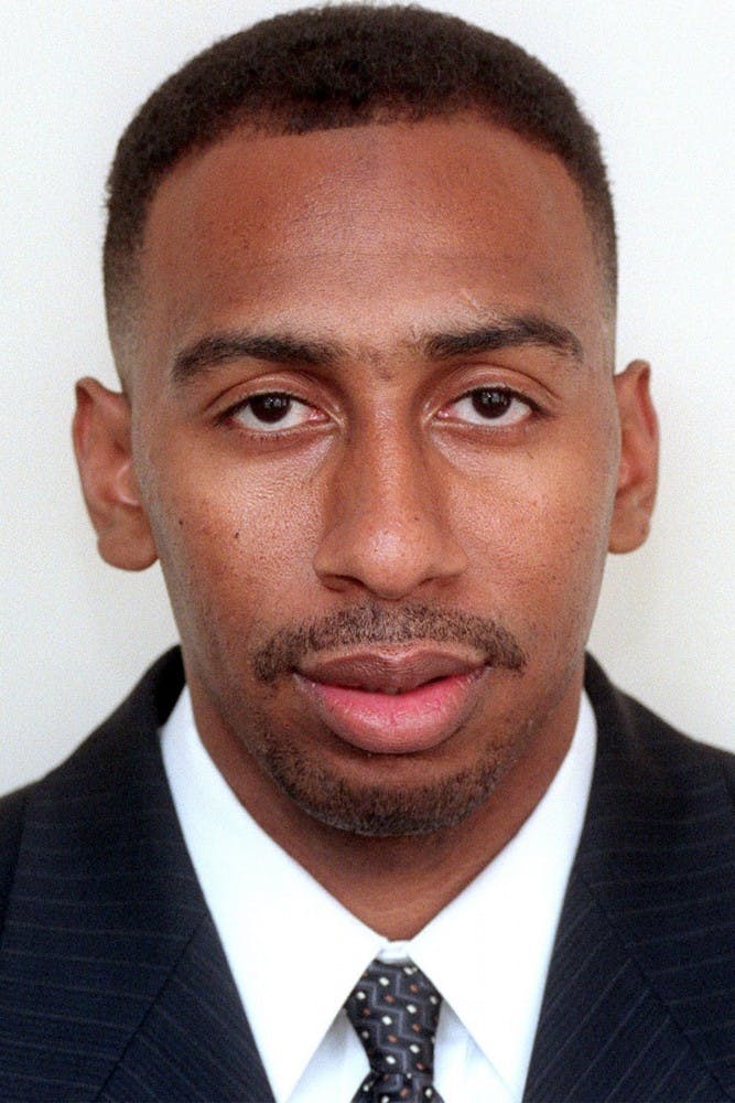 KRT SPORTS STORY SLUGGED: BKN-SMITH-SPORTSPLUS KRT PHOTO BY PHILADELPHIA INQUIRER (April 21) Stephen A. Smith is a sports columnist for the Philadelphia Inquirer and commentator for ESPN. (gsb) 2004