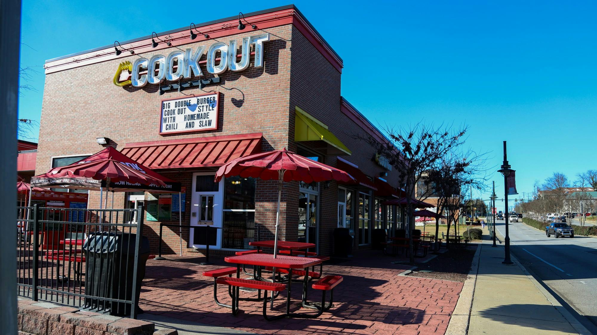 &nbsp;Cookout on Harden Street at 4:26 p.m. on Jan. 29, 2021.&nbsp;