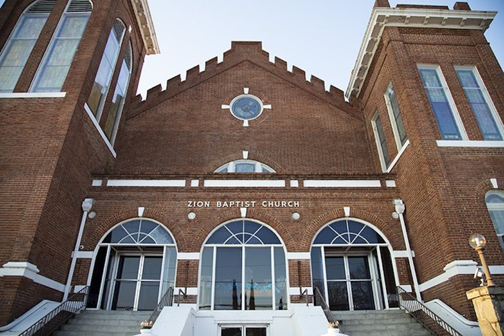 <p>The Zion Baptist Church was founded in 1865 and was used as a gathering for civil rights meetings.</p>