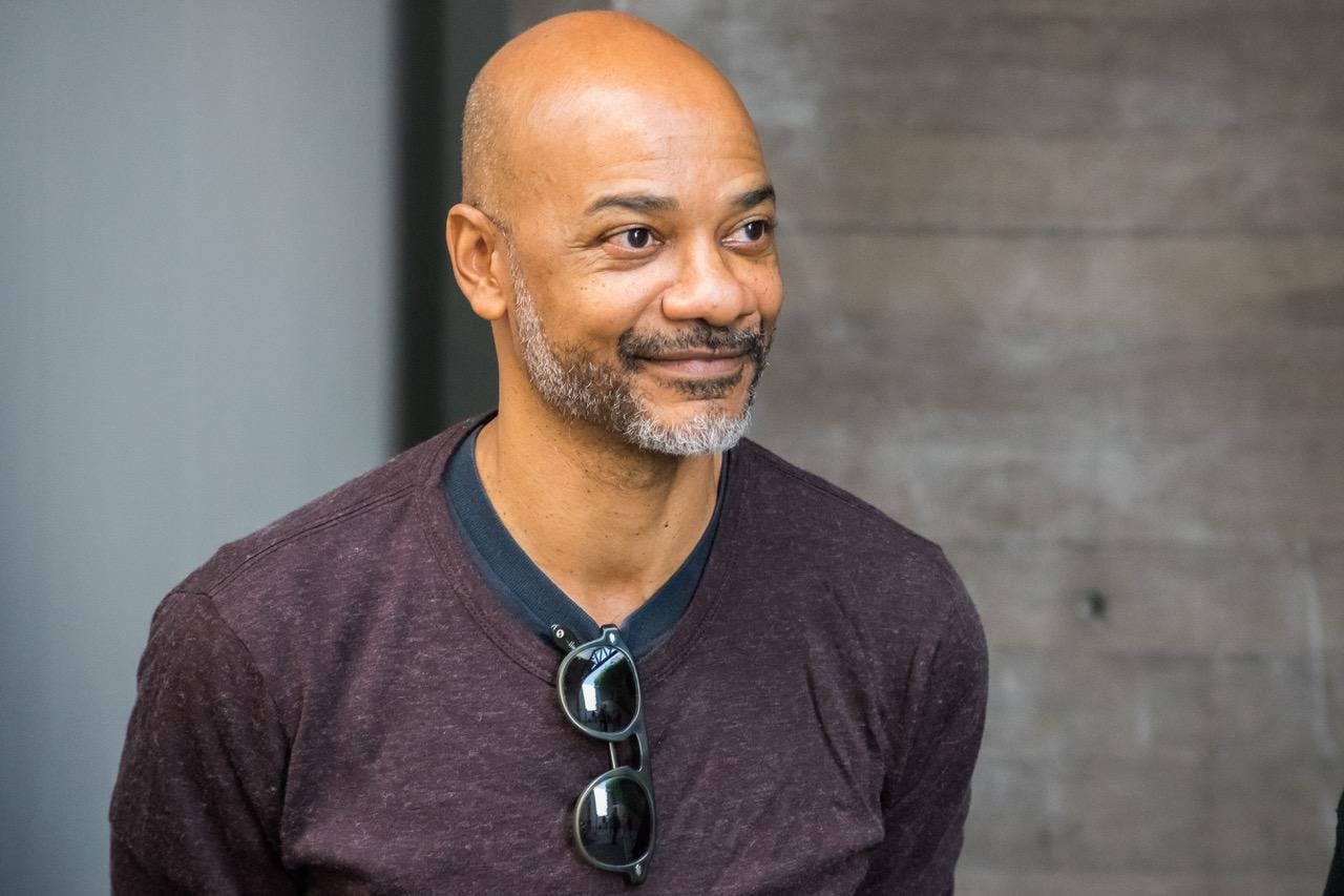 A headshot of multimedia artist Rodney McMillian. McMillian's solo exhibition, "Rodney McMillian: A Son of the Soil," will be on display at the Columbia Museum of Art.