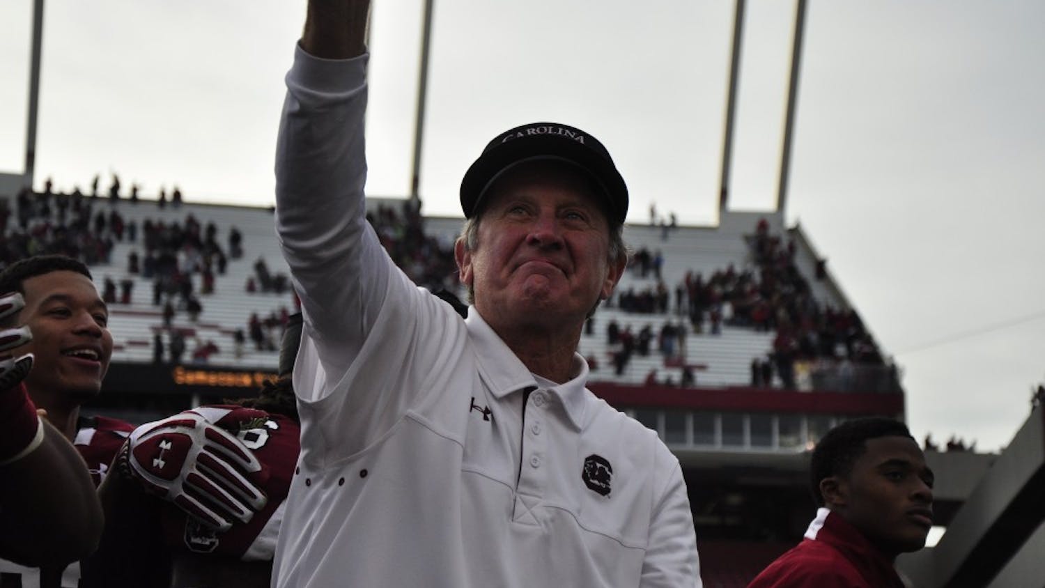 	Coach Steve Spurrier says junior players will make up for the absence of seniors on the Gamecocks’ roster.