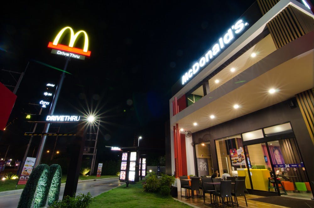 Eight animal welfare charities are pressuring McDonald's to change its chicken welfare policy. (Dreamstime) 