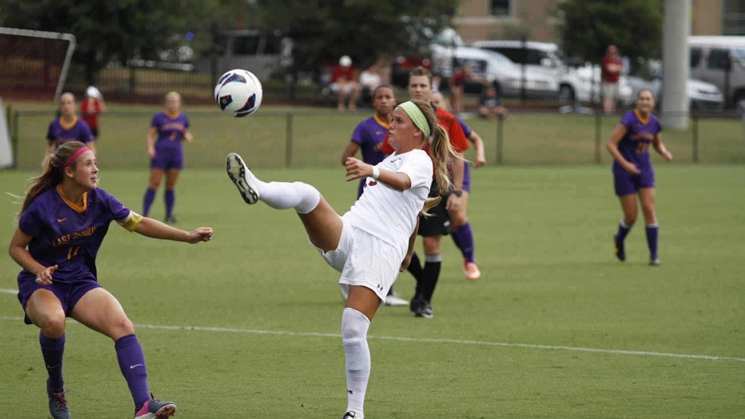 	Junior defender Christa Neary&#8217;s goal capped off South Carolina&#8217;s undefeated nonconference season.