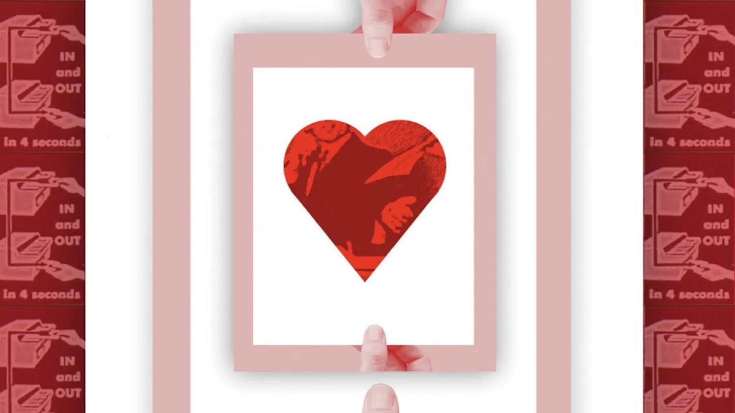 300 dpi Wes Bausmith illustration of faxed valentine. (Los Angeles Times/MCT)