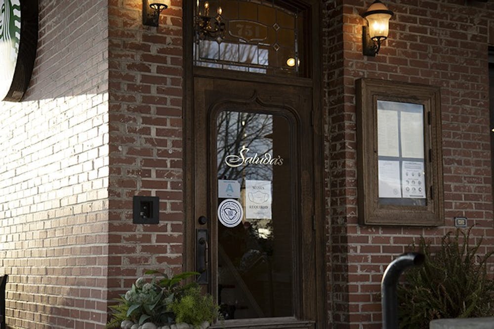Saluda’s Restaurant, located above Starbucks in Five Points, offers a fine dining atmosphere for both you and your date this Valentine’s Day. Saluda’s is currently offering a romantic three-course menu over Valentine’s Day weekend, Feb. 12-14.