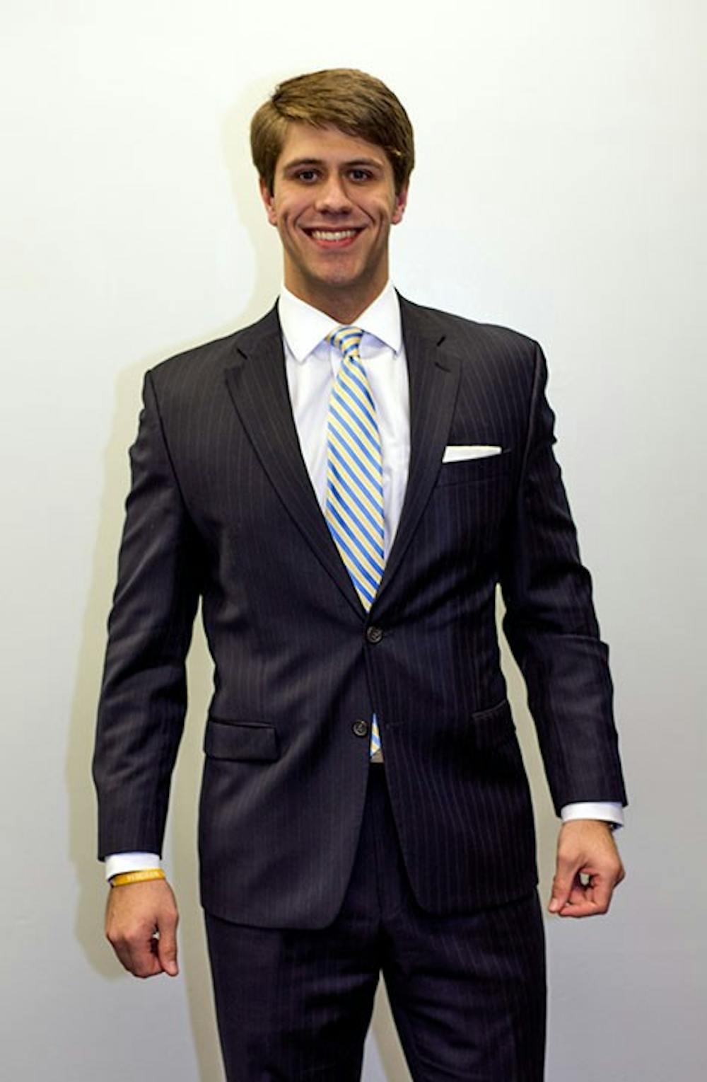 <p>Michael Parks, third-year finance student and student body presidential candidate</p>