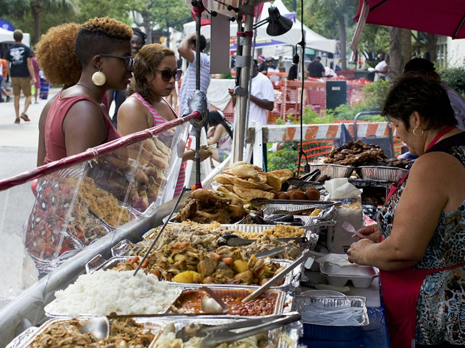 The Main Street Latin Festival offered many traditional Hispanic foods and dishes.&nbsp;