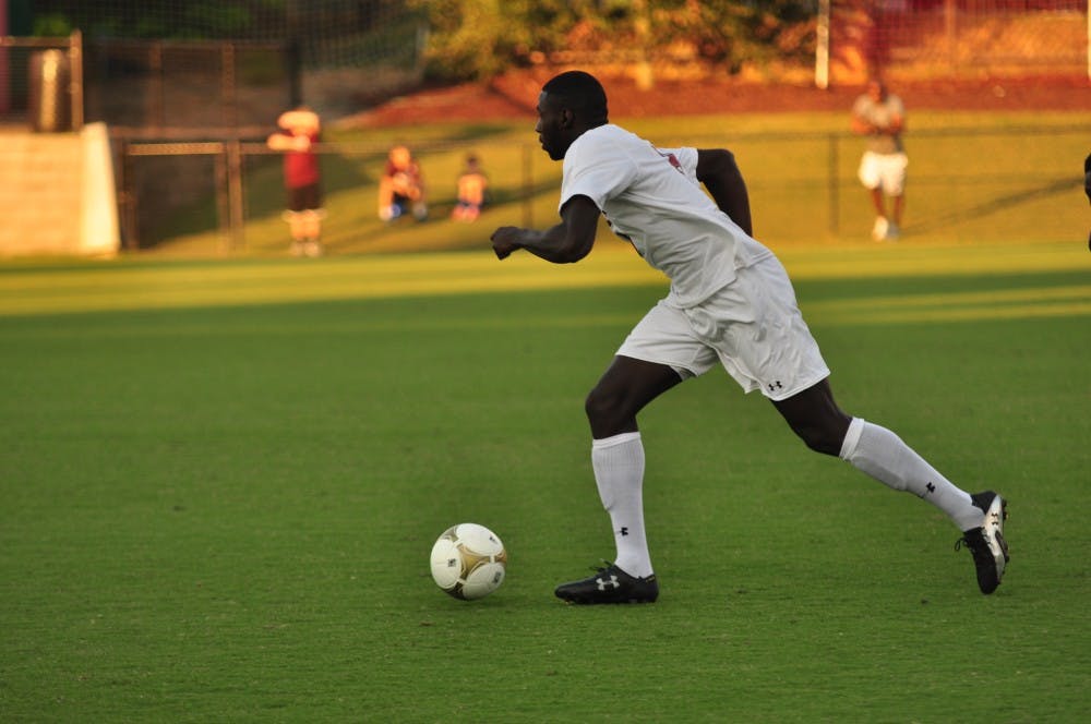 	<p>Junior Mahamoudou Kaba scored his third and fourth goals of the season Tuesday.</p>