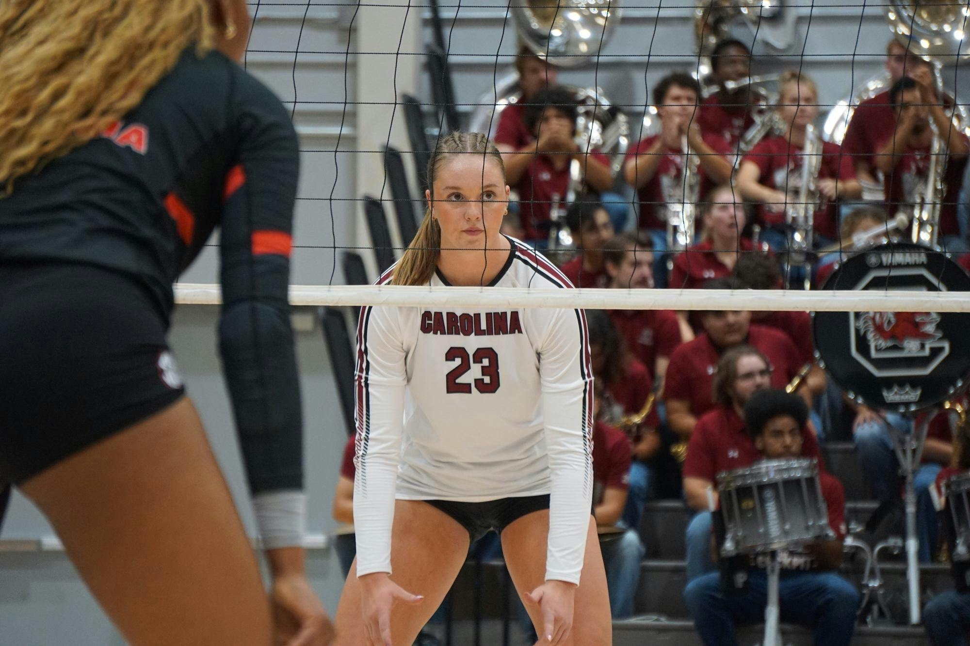 The Gamecock volleyball team came up short against the Georgia Bulldogs 3-1 at the Carolina Volleyball Center on Oct. 5, 2025. Nia Hall continues to lead the Gamecocks with kills, totaling 177 for the 2025 season. USC out-killed Georgia 50-46, with three Gamecocks in double-digit kills. On defense, Kaia Pixler made a collegiate career-high of 23 assists. The Gamecocks will face the Oklahoma Sooners next on Oct. 10, 2025 at the McCasland Field House in Norman, Oklahoma.