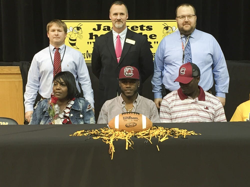 Union County wide receiver Shi Smith, a four-star recruit, has a chance to make an impact as a runner, receiver and return man as a true freshman.