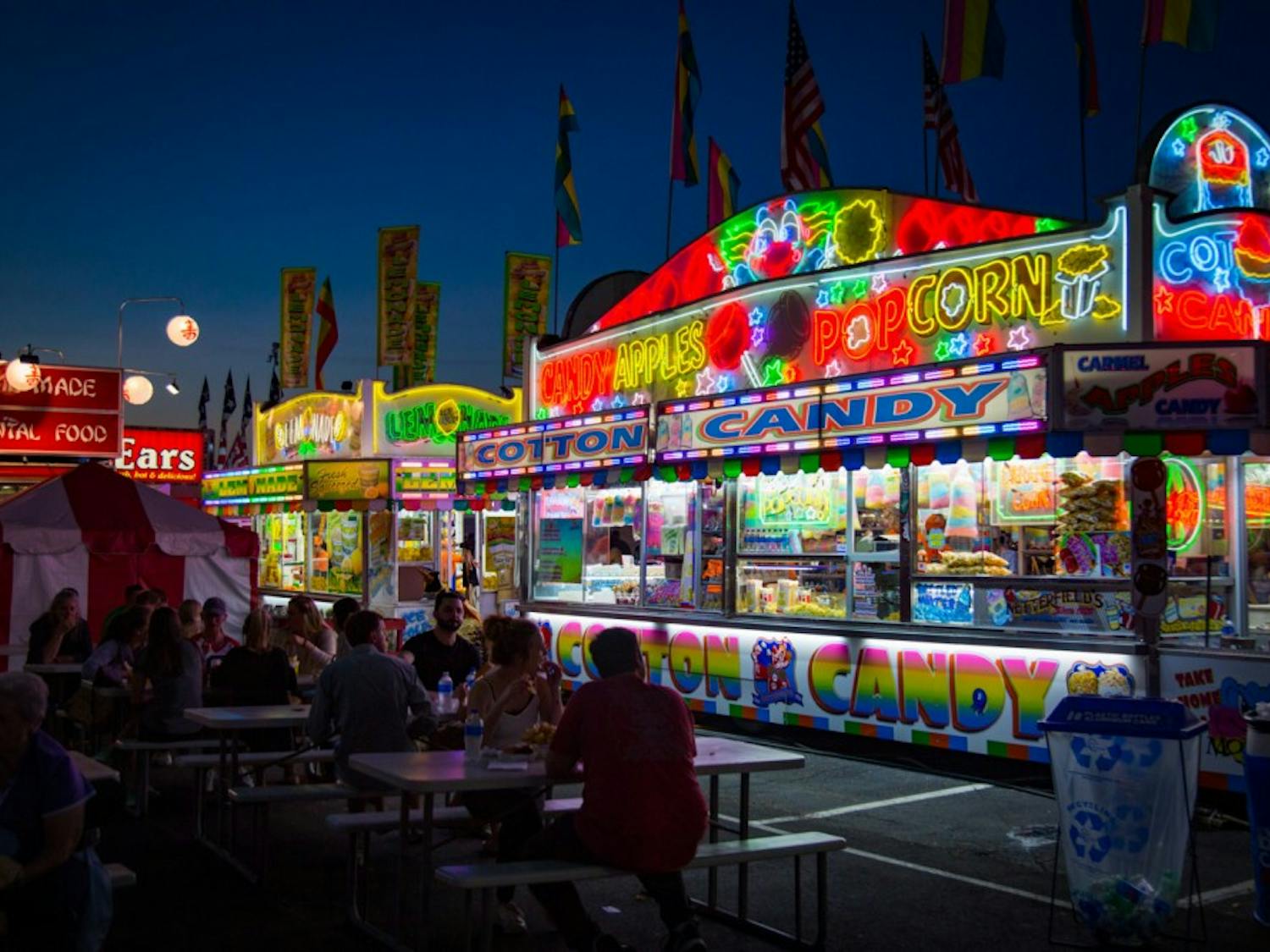 Food vendors of the State Fair.