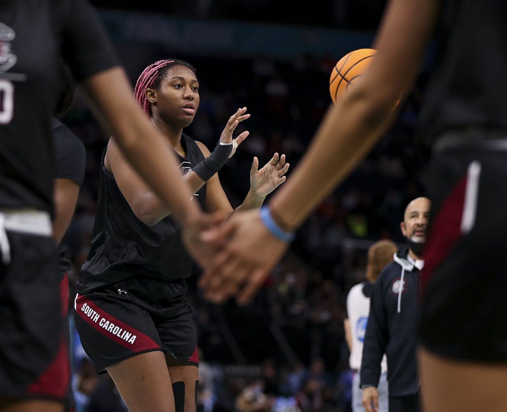 PHOTOS: South Carolina women's basketball team prepares for UConn ahead of title game