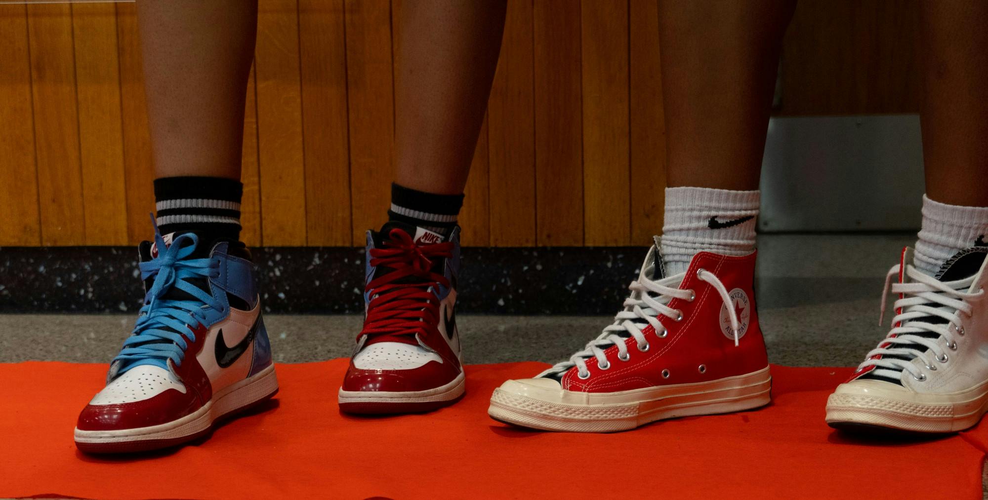 The Back II Black Gala attendees showed up to the red carpet in stylish ball-wear donning sneakers from a variety of popular brands on Feb. 25, 2022.