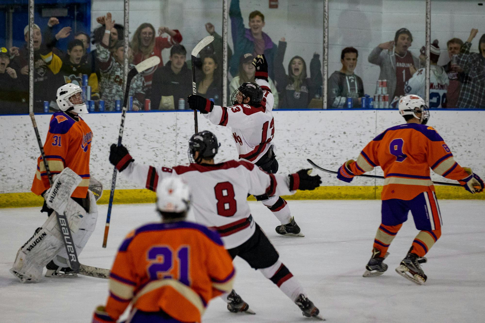 PHOTOS South Carolina Club Hockey continues win streak with 54