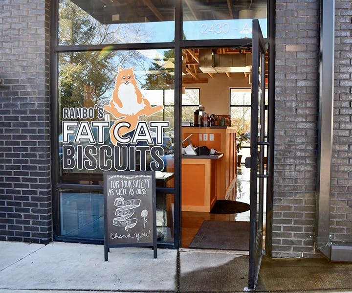 Rambo's Fat Cat Biscuits recently opened its first brick-and-mortar location on Main Street. Rambo's debuted at Soda City in 2018 and has grown in popularity since.