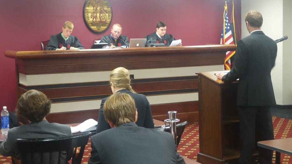 	Members of the Constitutional Council heard Josh Snead’s organizational challenge against SG Monday.