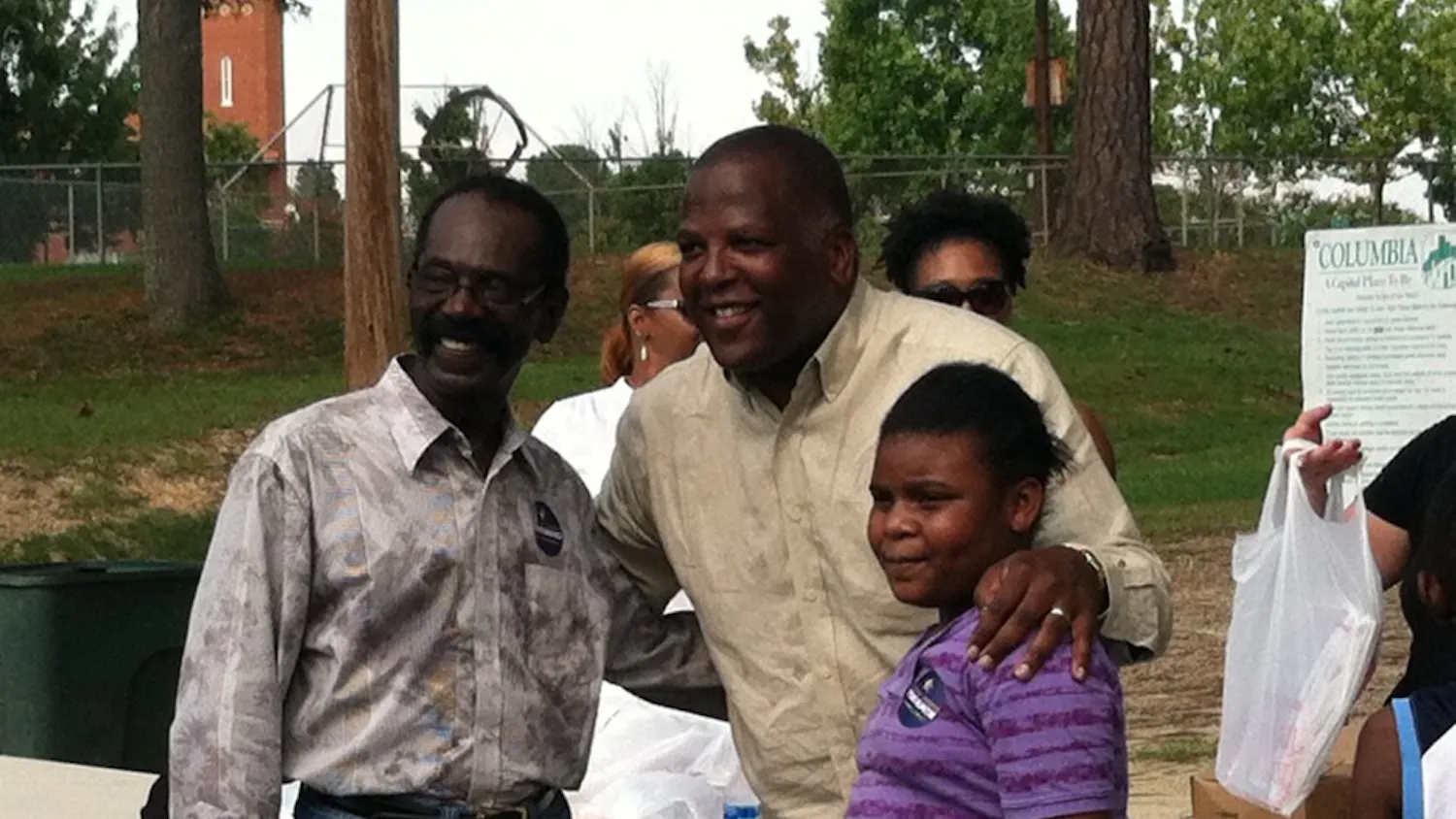 The Hyatt Park Labor Day and back-to-school celebration featured live Gospel music, free food and school supply giveaways.