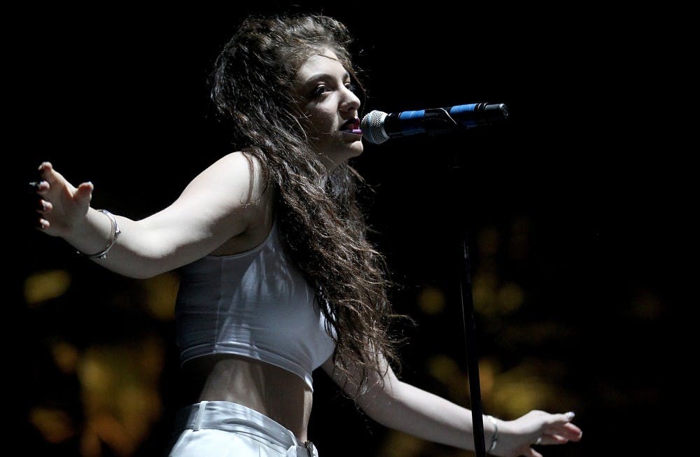 Lorde performs on the second day of the Coachella Music and Arts Festival in Indio, Calif., on Saturday, April 12, 2014. (Luis Sinco/Los Angeles Times/MCT)