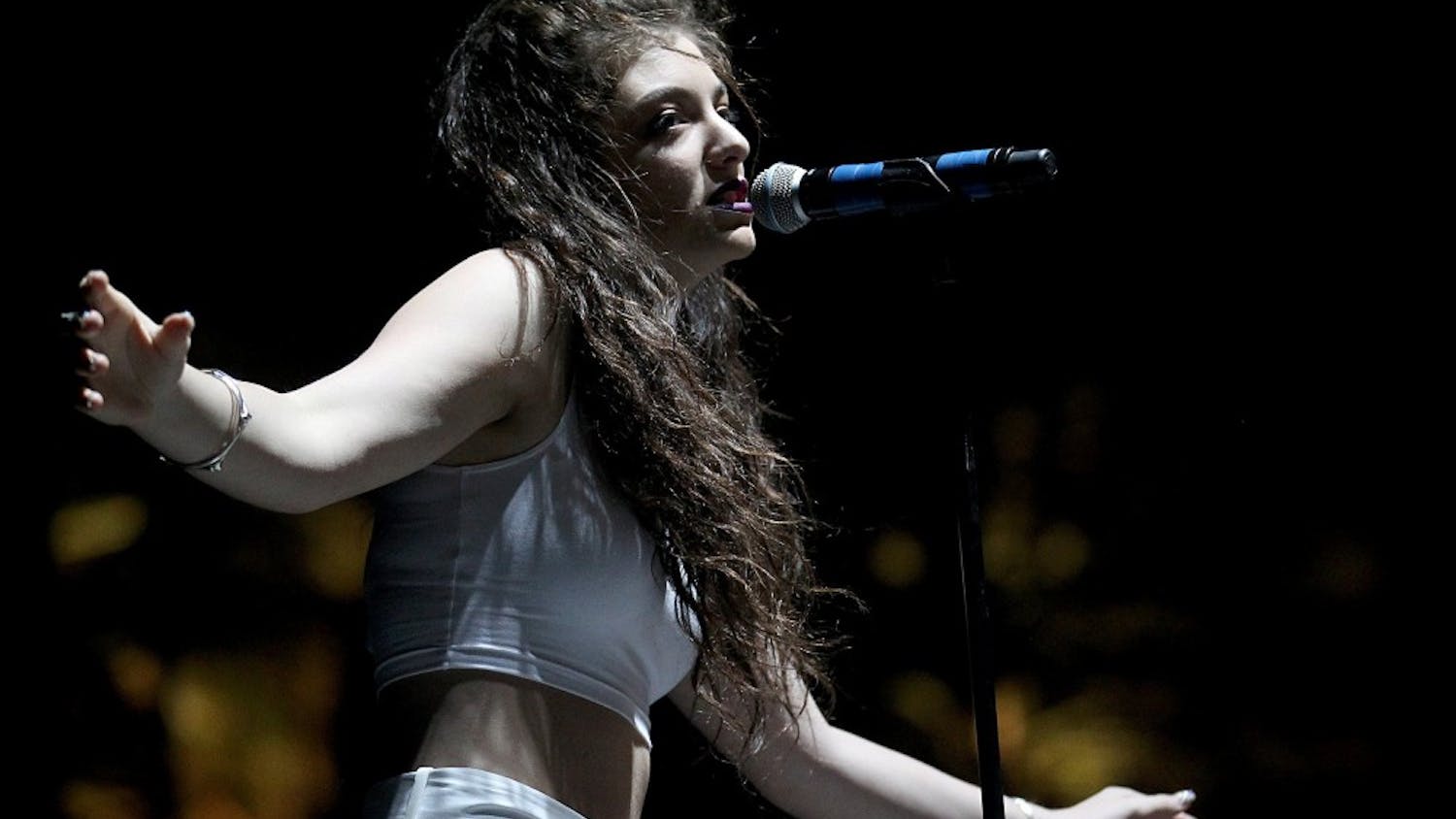 Lorde performs on the second day of the Coachella Music and Arts Festival in Indio, Calif., on Saturday, April 12, 2014. (Luis Sinco/Los Angeles Times/MCT)