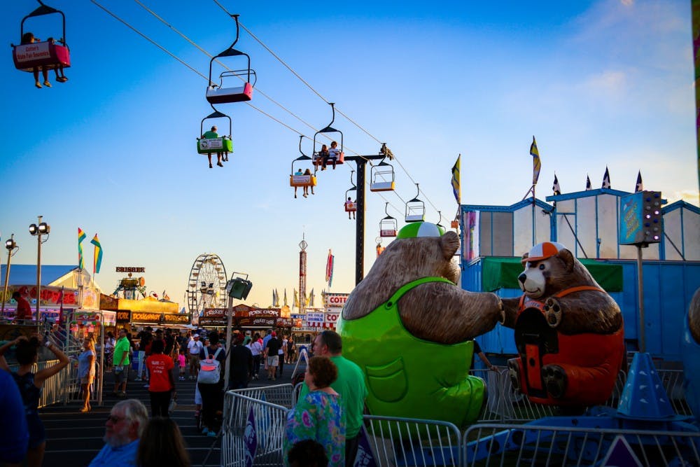 College day at South Carolina State Fair.