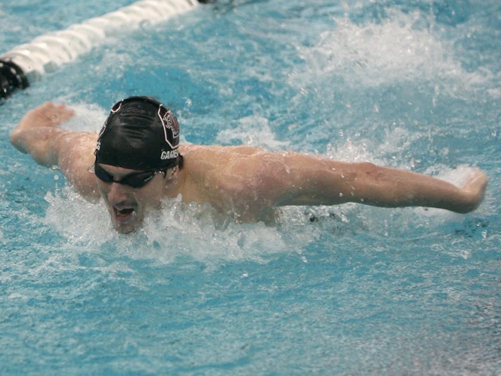 Redshirt junior Michael Flach, who took an Olympic redshirt last year, set a personal best time in the 200-yard individual medley.