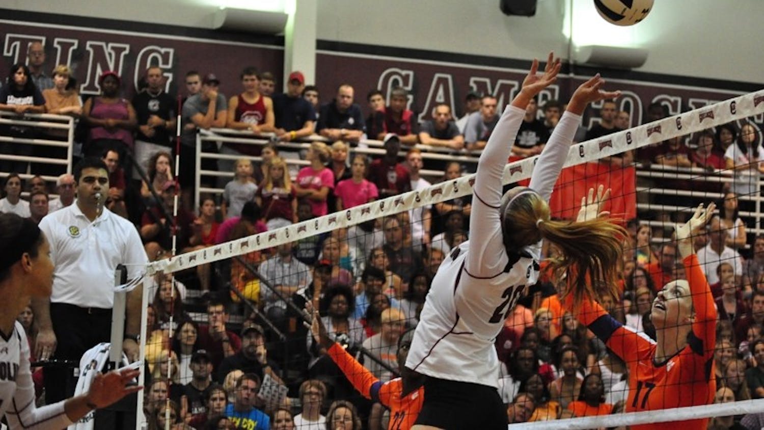 Senior setter Taylor Bruns almost recorded a triple-double against Clemson, leading South Carolina to a sweep.