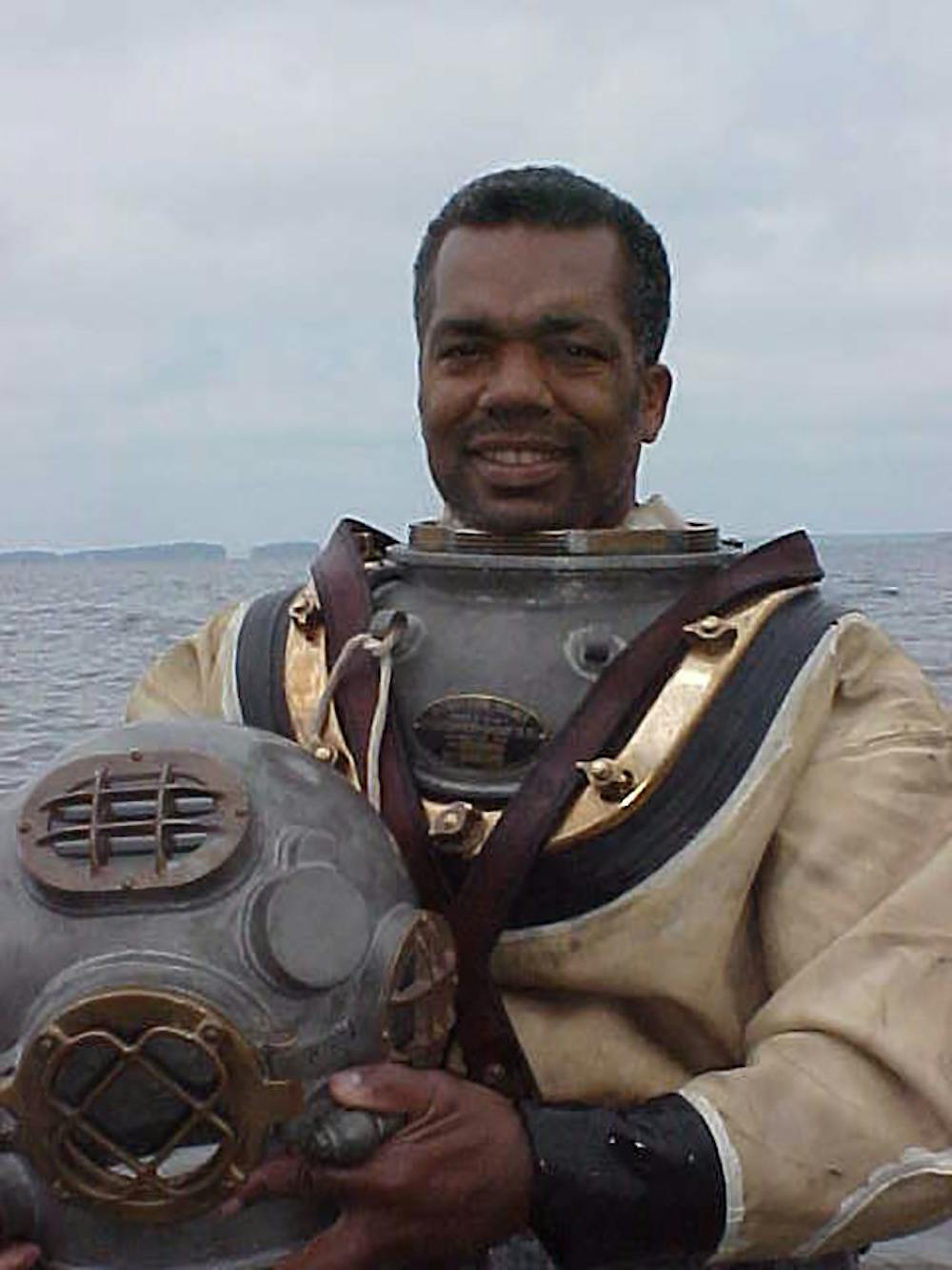 Anthony Walker poses in his dive gear. Walker worked for the South Carolina Department of National Resources’ dive team from 1997 to 2007.