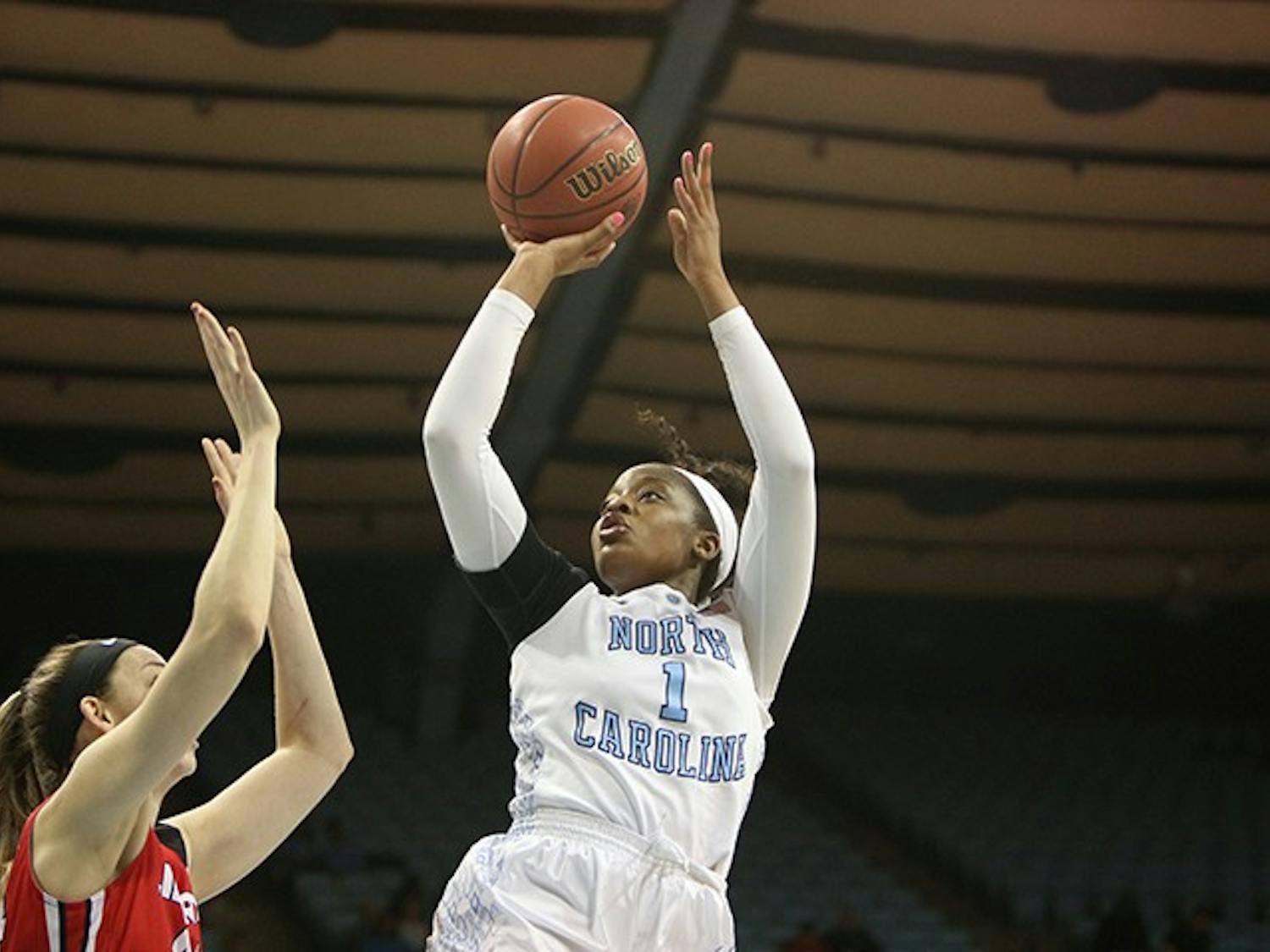 The Women's basketball team took down Liberty Saturday afternoon to advance to the second round of the NCAA tournament. 