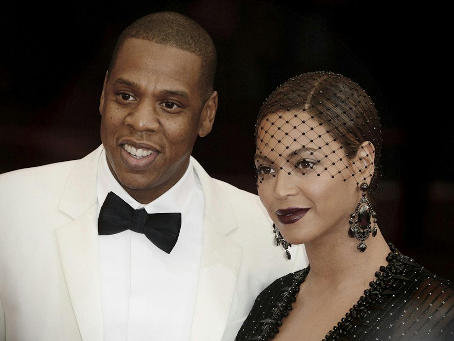 Jay Z and Beyonce Knowles arrive at the Costume Institute Benefit Met Gala on May 4, 2014 at the Metropolitan Museum of Art in New York City. Jay Z will be releasing his new album, &quot;4:44,&quot; on June 30. (Doug Peters/PA Photos/Abaca Press/TNS) 