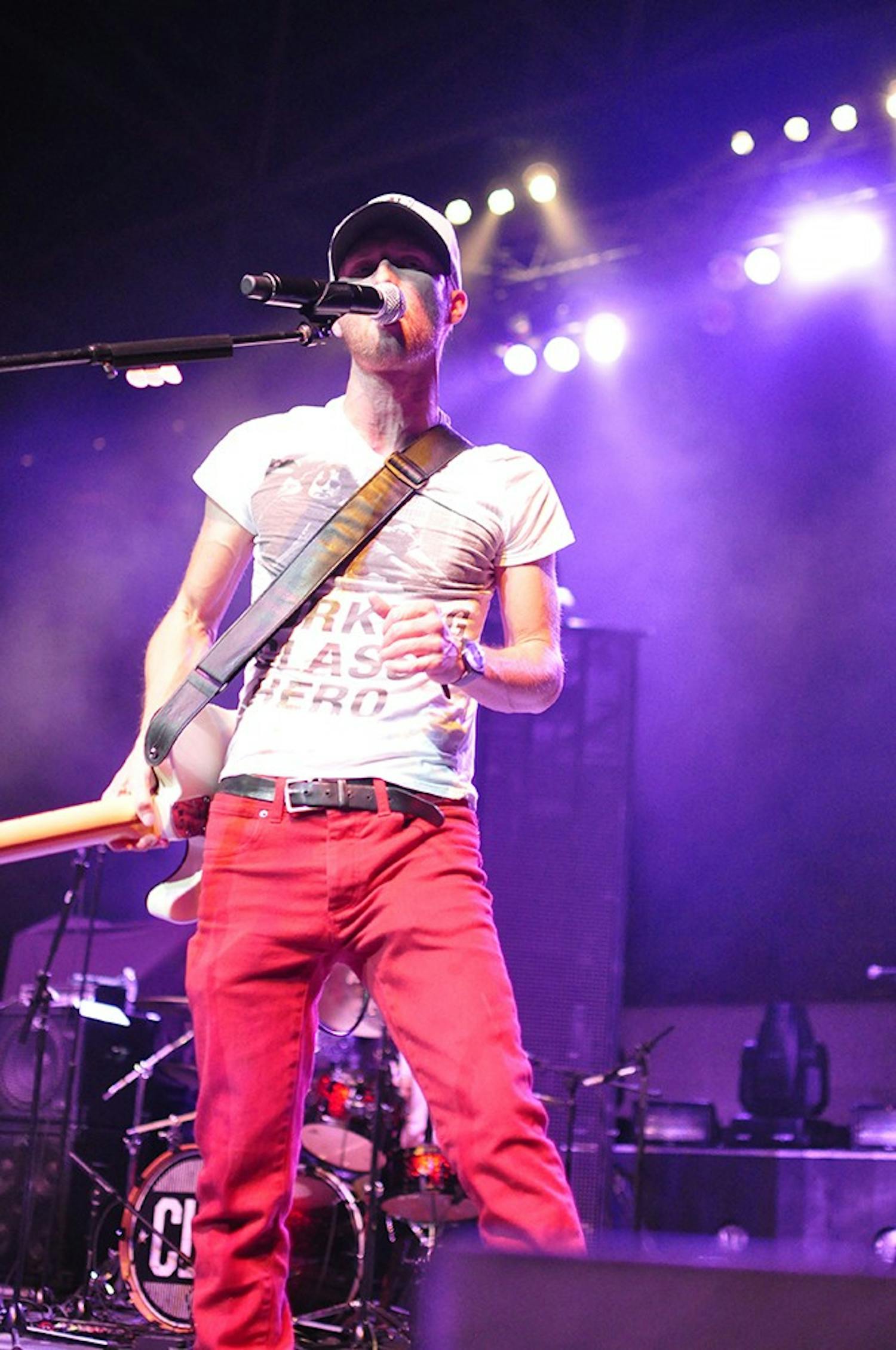	Chris Lane&#8217;s band provided plenty of rap beats to accompany the singer&#8217;s song selections. 