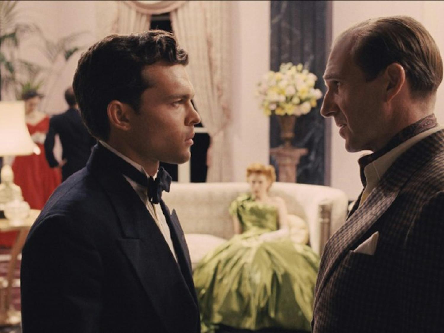 Ralph Fiennes and Alden Ehrenreich in "Hail, Caesar!" (Universal Pictures)
