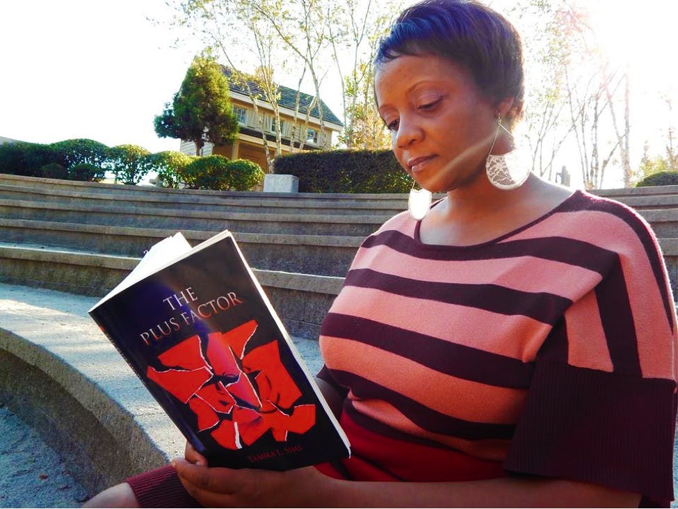 	Tamika L. Sims, survivor of an eight-year long abusive relationship, used her penmanship and faith in God as therapy.