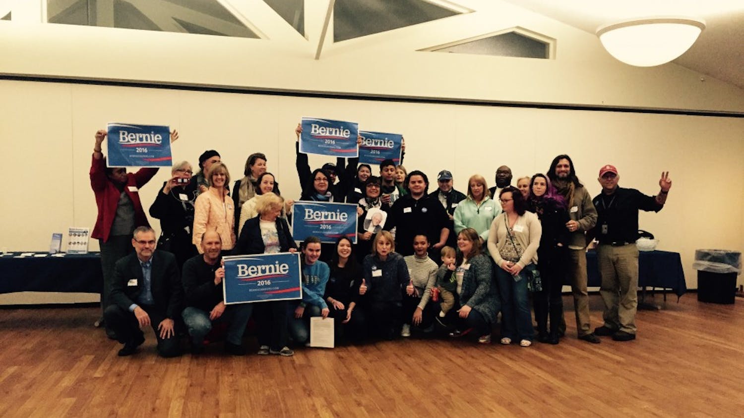 Women (and men)&nbsp;argued that&nbsp;Bernie Sanders will fight for women's rights at the&nbsp;Women for Bernie meet-up, which&nbsp;was hosted at the Lourie Center on&nbsp;Wednesday night.