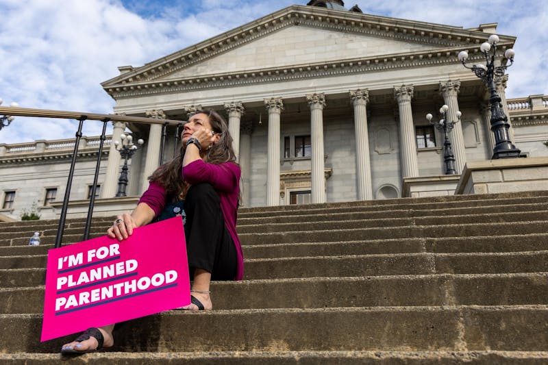 South Carolina constituents gather at Unborn Child Protection Act hearing to share testimony, protest