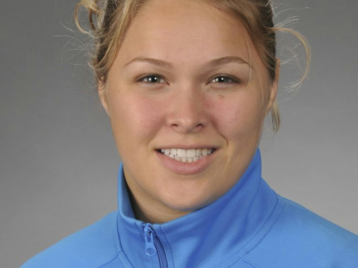 Ronda Rousey is a member of the 2008 U.S. Judo team. (USOC/MCT)