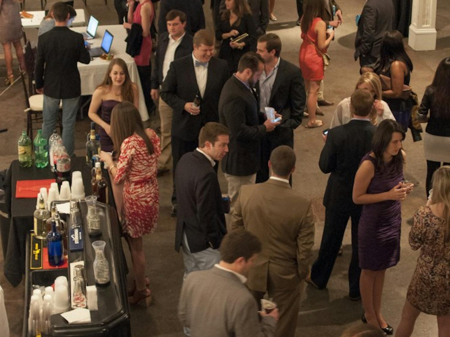 The All in for Alan Benefit Banquet was held at 701 Whaley. Along with the food, silent auction items and entertainment, the space was donated to help raise funds for the recovery of injured USC law school student Alan Martinez.