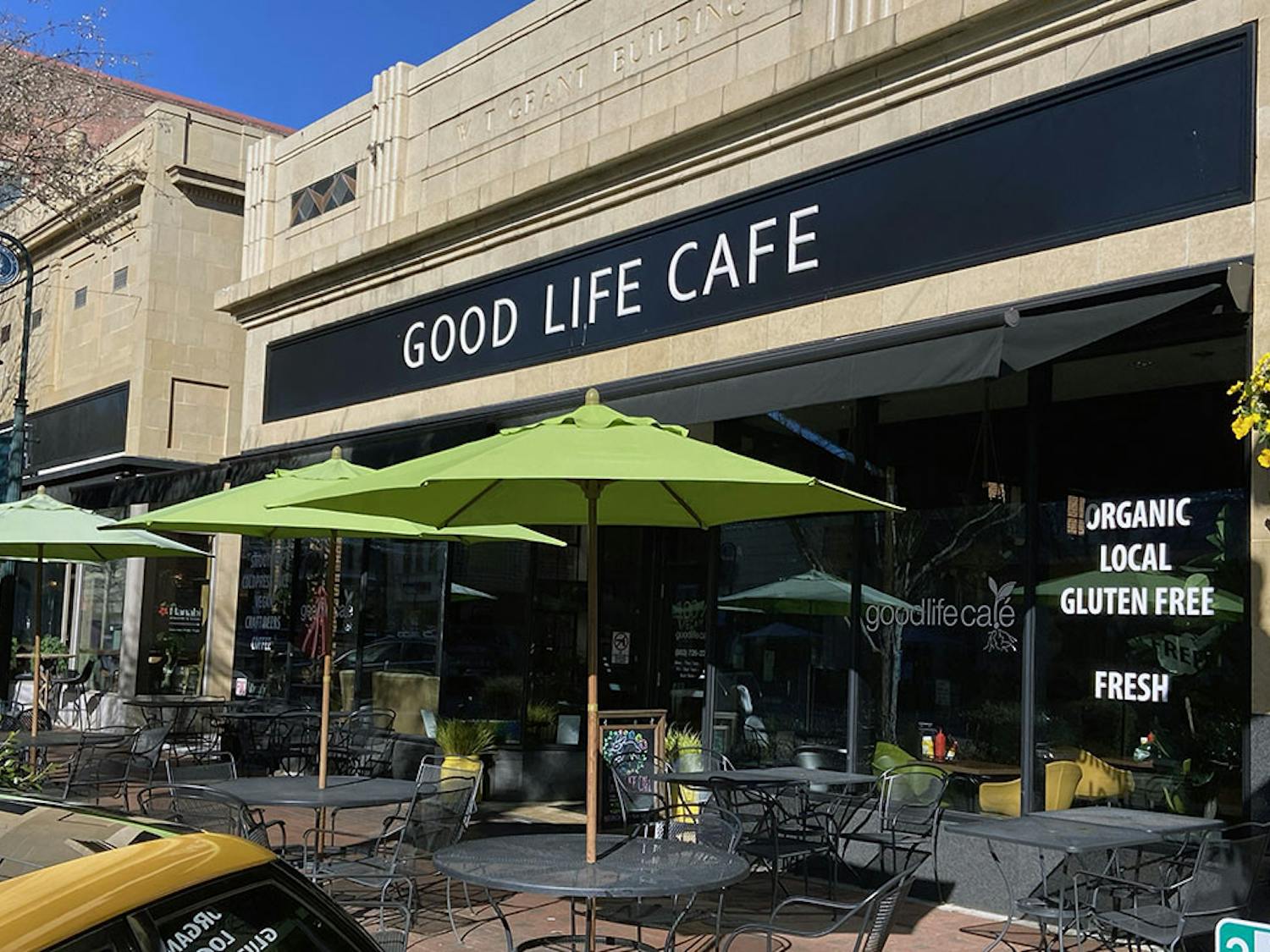 Good Life Cafe, located on Main Street, is a great healthy food option. It serves vegan-friendly dishes along with in-house coffee and cocktails. 