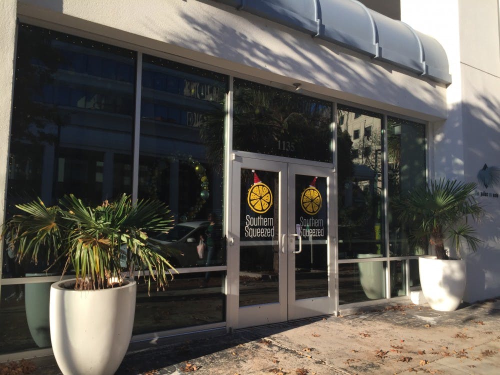 Southern Squeezed's juices can also be found at the farmer's market on Greene Street every Tuesday.