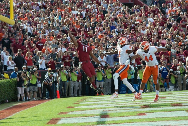 Football: USC Vs Clemson - The Daily Gamecock At University Of South ...