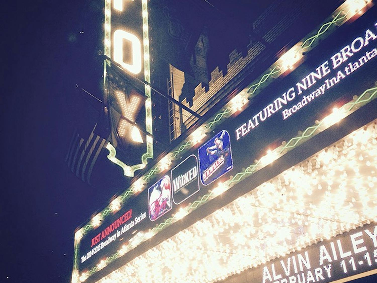 Fox Theater in Atlanta, Georgia showcasing The Nutcracker